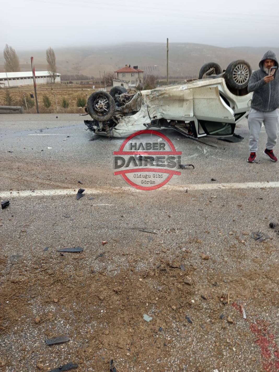 Konya’da otomobiller çarpıştı, ekipler seferber oldu 3